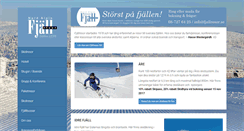 Desktop Screenshot of fjallresor.se